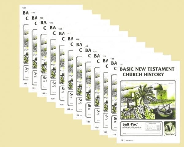 New Testament Church History Complete Set from Accelerated Christian Education ACE