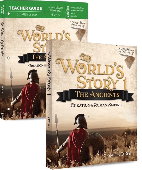The World's Story 1: The Ancients Set from Master Books