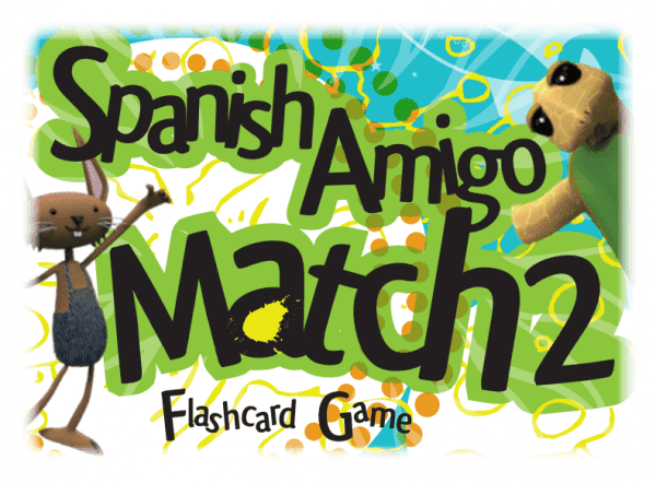 Spanish Amigo Match 2 Flashcard Game by Classical Academic Press
