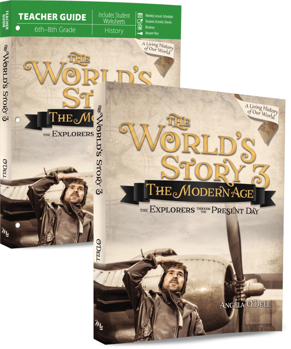 The World's Story 3: The Modern Age Set from Master Books