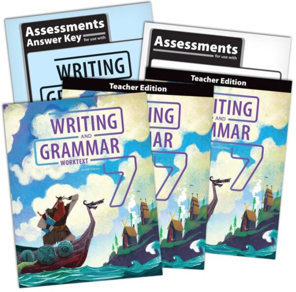 7th Grade Writing and Grammar Kit, 4th Edition from BJU Press