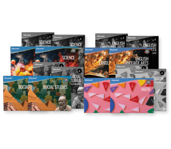 Discover! 6th Grade 4-Subject Set