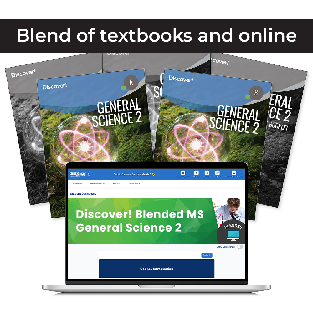 Discover! MS General Science 2 Blended Set