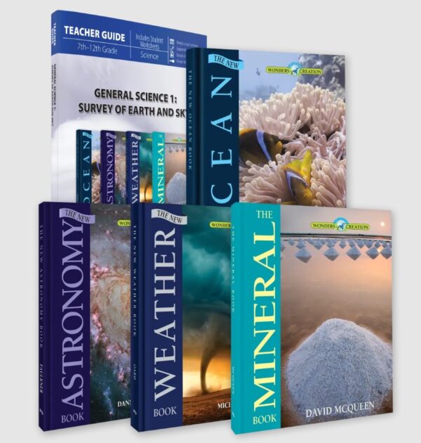 * NEW * General Science 1: Survey of Earth & Sky Set from Master Books