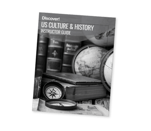 Discover! MS US Culture & History to 1865 Instructor Guide