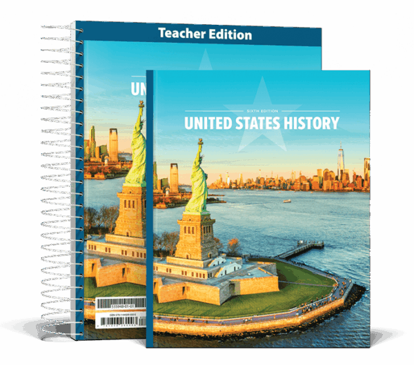 11th Grade United States History Textbook Kit (6th Edition) from BJU